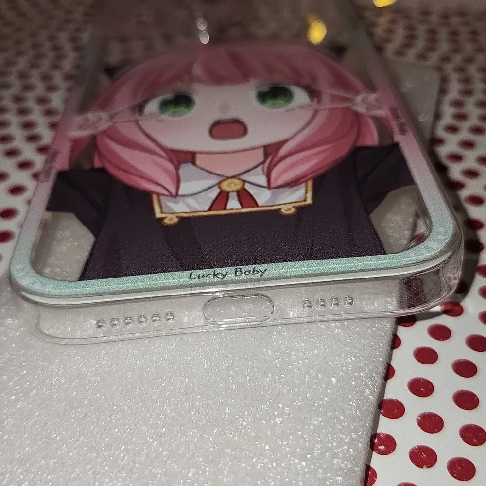 Brand new Apple IPhone 14 Pro Max Spy × Family Anya Forger  Silicone Phone Case